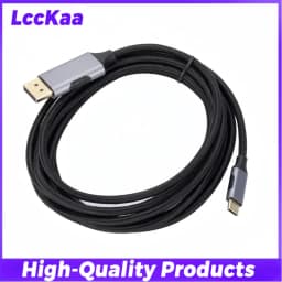 USB-C To DisplayPort Cable 8K@60Hz DP Type C 3.1 To 4K 144Hz Display Port 1.4 Cable Thunderbolt 3 4 for MacBook Air Pro Samsung