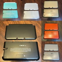High Quality Gaming Accessory For 3DS XL LL Top Buttom Cover Game Console Case For 3DS XL LL Front Back Faceplate Housing Shell