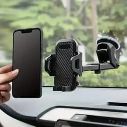 360° Rotatable Stable Car Phone Bracket Universal Windshield Suction Cup & Air Vent Mount Stand Car Phone Holder for Cellphone