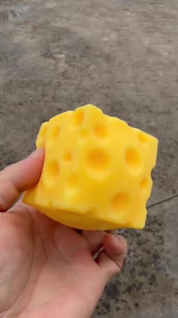 Squishy Cheese Cube Squeeze Toys Soft Butter Cheese Fidget Toy Slow Rebound Push Stress Relief Sensory Toy Christmas Present