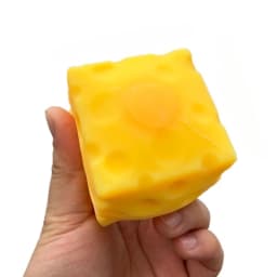 Squishy Cheese Cube Squeeze Toys Soft Butter Cheese Fidget Toy Slow Rebound Push Stress Relief Sensory Toy Christmas Present