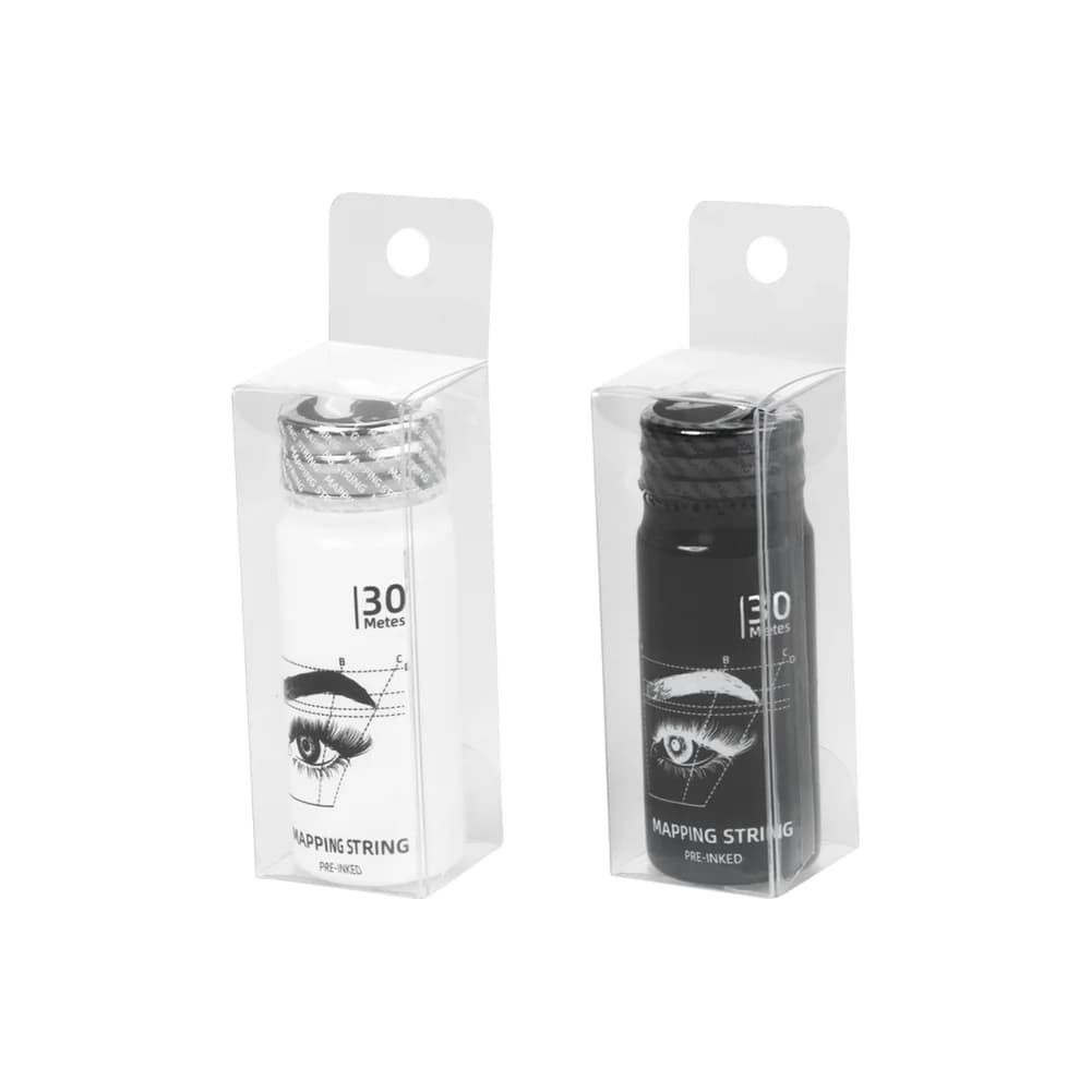30M Microblading Mapping Pre-ink String Eyebow Makeup Dyeing Thread Semi-Permanent Positioning Line Eyebrow PMU Measuring Tools