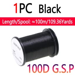 10D 20D 30D 50D 100D 75D 140D 200D GSP Fly Tying Polyethylene Floss Thread High Tensile Tying Line for Dry Wet Pike Streamer Fly