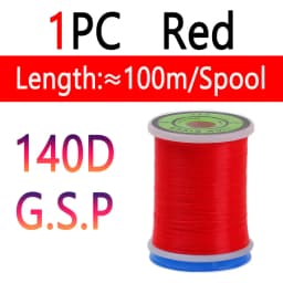 10D 20D 30D 50D 100D 75D 140D 200D GSP Fly Tying Polyethylene Floss Thread High Tensile Tying Line for Dry Wet Pike Streamer Fly
