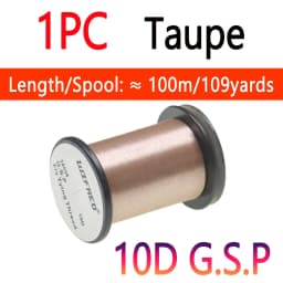 10D 20D 30D 50D 100D 75D 140D 200D GSP Fly Tying Polyethylene Floss Thread High Tensile Tying Line for Dry Wet Pike Streamer Fly
