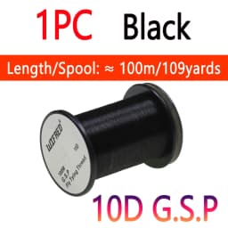 10D 20D 30D 50D 100D 75D 140D 200D GSP Fly Tying Polyethylene Floss Thread High Tensile Tying Line for Dry Wet Pike Streamer Fly