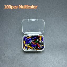 30-500pcs Bicycle Cable End Caps Aluminum Alloy Bike Brake Shifter Cable Tips Wire End Cap Multiple Colors Bike Line Core Caps