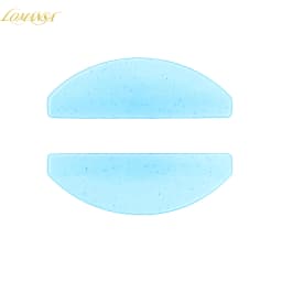 Lomansa 2Pcs Korean Lash Lift Shields Flat Lash Lift Silicone Pads For Perming Lotion No.1 Eyelash Softening Shields Makeup Tool