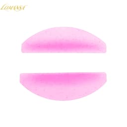 Lomansa 2Pcs Korean Lash Lift Shields Flat Lash Lift Silicone Pads For Perming Lotion No.1 Eyelash Softening Shields Makeup Tool