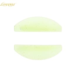 Lomansa 2Pcs Korean Lash Lift Shields Flat Lash Lift Silicone Pads For Perming Lotion No.1 Eyelash Softening Shields Makeup Tool