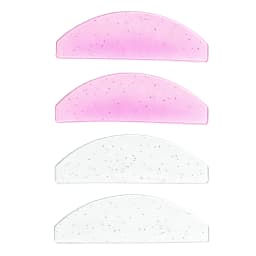 Lomansa 2Pcs Korean Lash Lift Shields Flat Lash Lift Silicone Pads For Perming Lotion No.1 Eyelash Softening Shields Makeup Tool