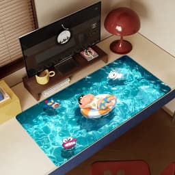 Cra S-Shin chan-S Cute Mouse Pad Non-slip Rubber Gamer Balance Computer Mat Decoracion Deskmat Laptop Office Large