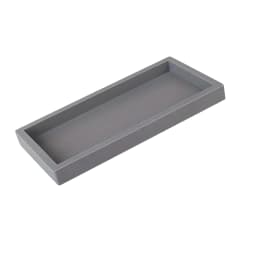 A Rectangular Silicone Aromatherapy Tray for Bathroom, Non-Porous Vanity Table, Marble Washbasin Tabletop Storage, Decorative Tray