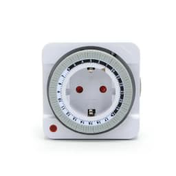24 Hours Mechanical Timer Smart Countdown Auto Power-off Socket EU Plug For Indoor Use