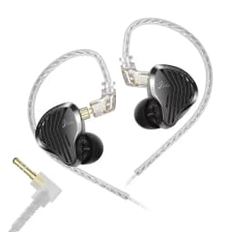 GK KUNTEN In-ear Headphones Innovative Kun Driver Heavy Bass HIFI Metal Sports Detachable 2PIN Compatible With KZ Zenith EDX PRO