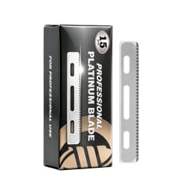 15/100pcs Box Professional Stainless Steel Razor Blade Manual Shaver Double And Single-Sided Blade Men Shaving Replacement Blade