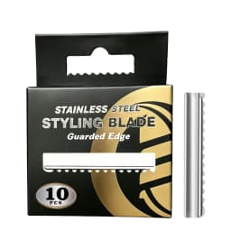 15/100pcs Box Professional Stainless Steel Razor Blade Manual Shaver Double And Single-Sided Blade Men Shaving Replacement Blade