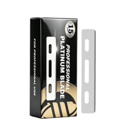 15/100pcs Box Professional Stainless Steel Razor Blade Manual Shaver Double And Single-Sided Blade Men Shaving Replacement Blade
