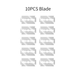 15/100pcs Box Professional Stainless Steel Razor Blade Manual Shaver Double And Single-Sided Blade Men Shaving Replacement Blade