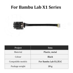 For Bambu Lab X1 X1C P1P P1S A1 A1mini Extruder Filament Sensor Replacement Parts for 3D Printer Accessories