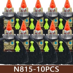 Medieval Castle Soldier Figures Building Blocks Military Army Knight Roman Warrior Infantry Militia Orc Accessories Bricks Toys