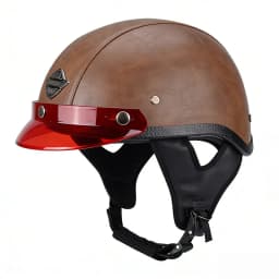 3 Snap-Button Visor Jet Helmet Visor Brim for Small Motorcycle Scooter Helmet Accessory Universal Fit