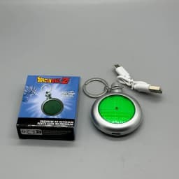 Dragon Ball Radar Keychain Rechargeable With Sound And Light Feature Backpack Ornament Collectible Keychain Gift For Fans