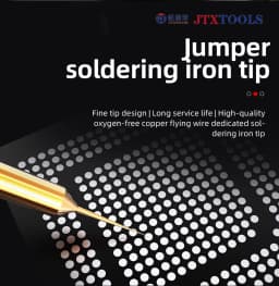 NEW 0.1mm Ultra-Fine Soldering Iron Tip Special For Screen Jumper Suitable For 210 Series Soldering Iron Tips JTX S1