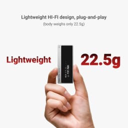 AIYIMA H4 HIFI Portable Headphone Amplifier USB DAC AMP ES9039Q2M PCM768 DSD512 4.4mm Balanced/3.5mm Jack Output OLED Display
