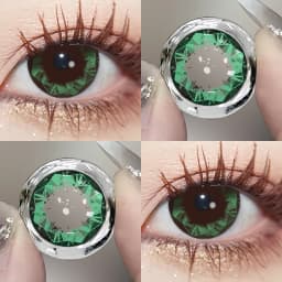 JeweLens 2pcs Diamond Cosplay Nightclub Party Contact Lenses Luxury Cosmetic Eye Softlens