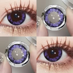 JeweLens 2pcs Diamond Cosplay Nightclub Party Contact Lenses Luxury Cosmetic Eye Softlens