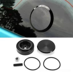【YC】1 Set Universal Waterproof Car Accessories Aluminum Alloy Car Rear Wiper Delete Kit Plug Cap Rear Window Wiper Arm Cover
