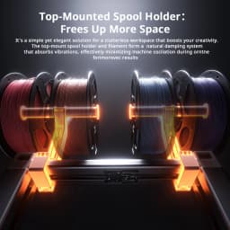 NEW ANYCUBIC Kobra X Multi-color 3D Printer Built in 4 Color Soft & Hard Materail Printing Max 600mm/s Print Speed 3D Printer