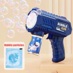 Dinosaur Bubble Machine Electric Bubble Gun with Light Fully Automatic Bubble Gun Automatic Soap Blower Outdoor Game Toy