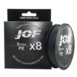 JOF 15-100LB X8 Braided Fishing Line Abrasion Resistant Superline Zero Stretch for Saltwater and Freshwater 150M 300M 500M