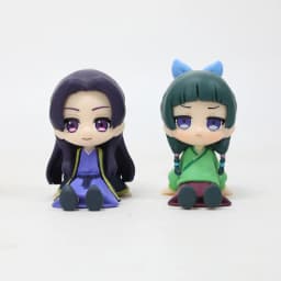 Q Version The Apothecary Diaries Maomao Jinshi Mini Anime Figure Toy Periphery Kawaii Sitting Desktop Car Ornaments Model Gifts