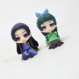 Q Version The Apothecary Diaries Maomao Jinshi Mini Anime Figure Toy Periphery Kawaii Sitting Desktop Car Ornaments Model Gifts