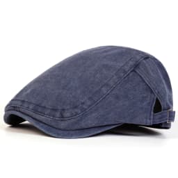 Men Solid Color Washing Newsboy Caps British Painters Hats Spring and Autumn Adjustable Flat Cap Hip Hop Berets