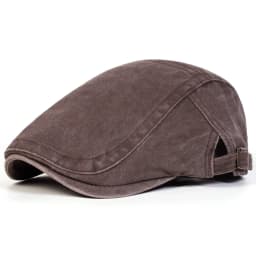 Men Solid Color Washing Newsboy Caps British Painters Hats Spring and Autumn Adjustable Flat Cap Hip Hop Berets