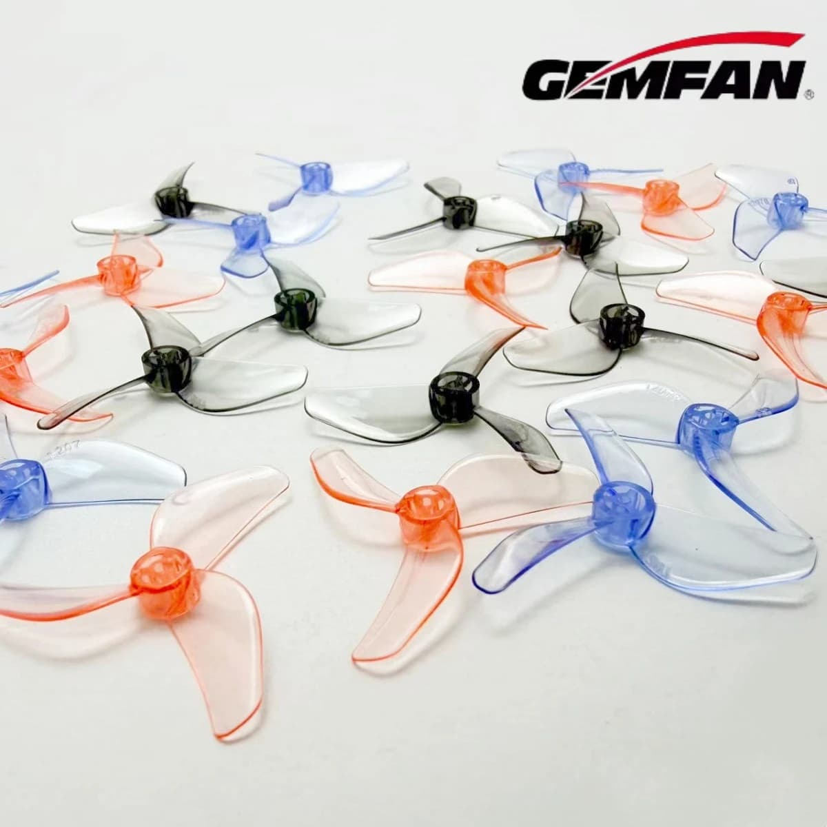 4Pairs/8PCS Gemfan 1207 31mm 3-Blade PC Propeller 1.0mm for RC Drone Tinywhook Air65 DIY Parts