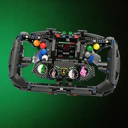 Technical Blocks Formula Racing Vehicle Steering Wheel Machine Creative MOC Building Block Toys Birthday Gifts for Adult 800+pcs