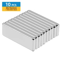 30x10x3mm Magnet Permanent Magnetic Imanes Block Powerful Magnets Refrigerator Magnets DIY Office Whiteboard Workshop