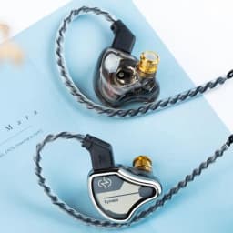 CCZ BC02 Dynamic Driver HiFi IEM With 10MM Carbon Nano Tube Diaphragm In Ear Earphones Bass Wired Headphones Monitor Headset