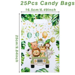 Jungle Animal Head Foil Balloons Wild One Birthday Party Decorations Favors Safari Animals Balloons Baby Shower Party Supplies