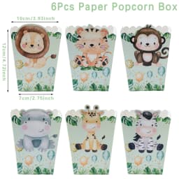 Jungle Animal Head Foil Balloons Wild One Birthday Party Decorations Favors Safari Animals Balloons Baby Shower Party Supplies