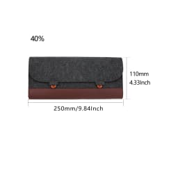 PU Felt keyboard carrying case bag for planck 40% 60% 80% 100% gh60 xd64 tada68 87 tkl 104 Ansi bm60 bm65 bm68 poker Made68 EV63