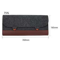PU Felt keyboard carrying case bag for planck 40% 60% 80% 100% gh60 xd64 tada68 87 tkl 104 Ansi bm60 bm65 bm68 poker Made68 EV63