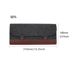 PU Felt keyboard carrying case bag for planck 40% 60% 80% 100% gh60 xd64 tada68 87 tkl 104 Ansi bm60 bm65 bm68 poker Made68 EV63