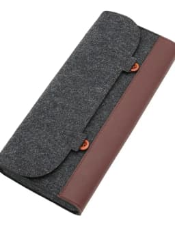 PU Felt keyboard carrying case bag for planck 40% 60% 80% 100% gh60 xd64 tada68 87 tkl 104 Ansi bm60 bm65 bm68 poker Made68 EV63