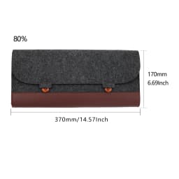 PU Felt keyboard carrying case bag for planck 40% 60% 80% 100% gh60 xd64 tada68 87 tkl 104 Ansi bm60 bm65 bm68 poker Made68 EV63